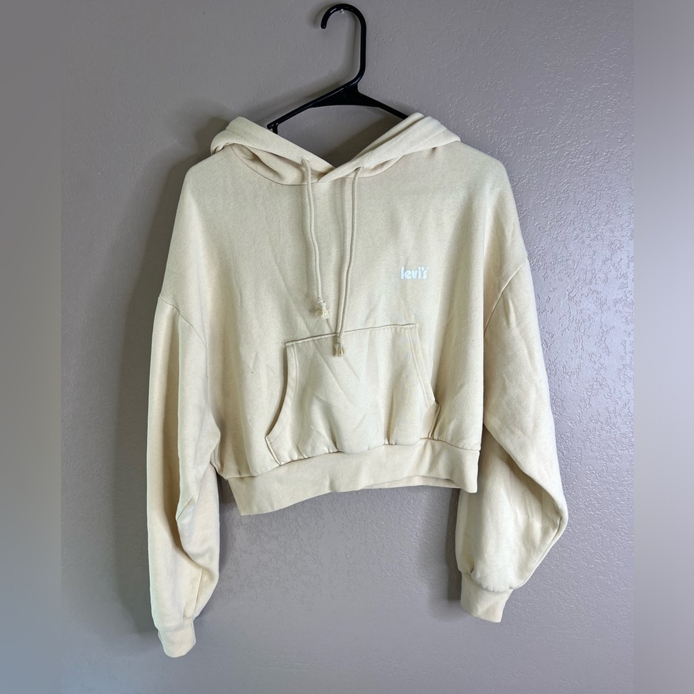 Levi’s Cropped Hooded Sweatshirt